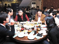 上海ビジネスフォーラム食事会