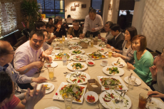 上海ビジネスフォーラム食事会イメージ